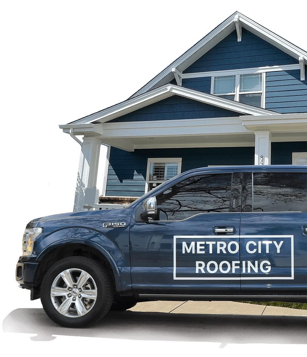 Metro City Roofing truck